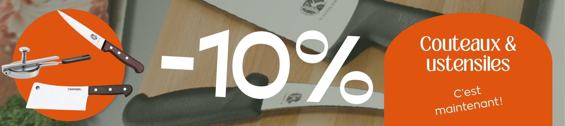 Offre couteau pro