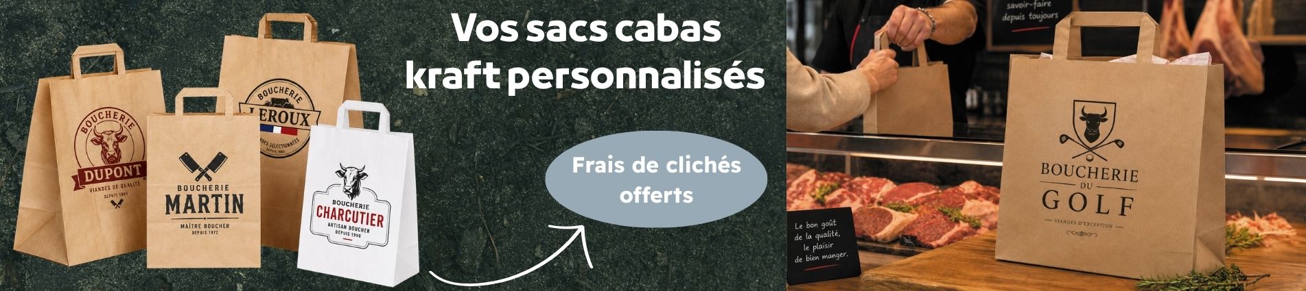 Sac kraft personnalisé