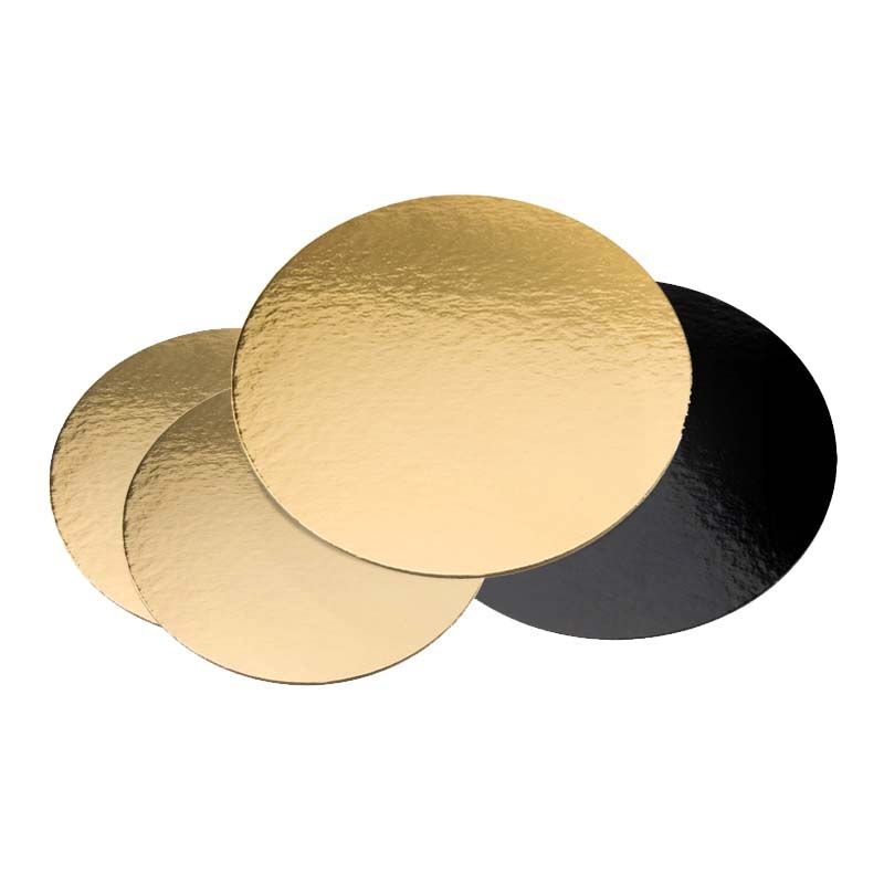 Carton contact alimentaire pour plateau bois rond