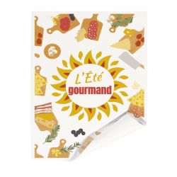 Papier boucherie thermoscellable 60g - Motif été 2025