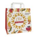 Sac papier boucherie p.plates - Motif été 2025