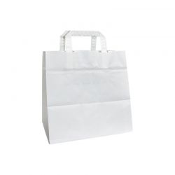 Sac papier fromagerie blanc neutre