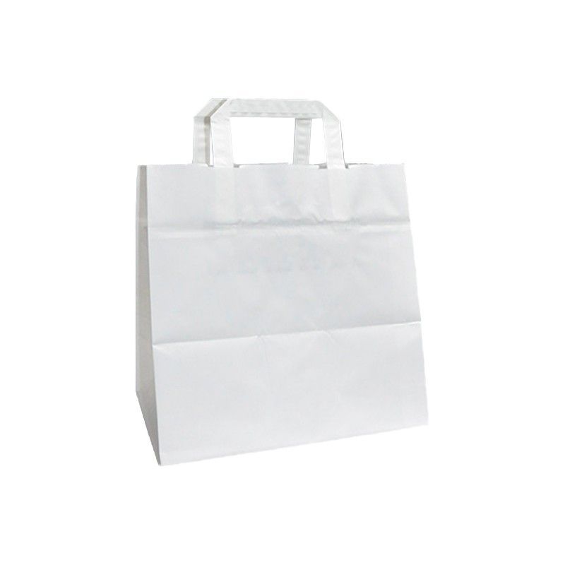 Sac papier fromagerie blanc neutre