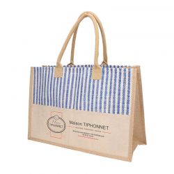 Sac jute joddie personnalisable pour boucherie | Proébo