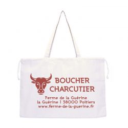 Sac coton bahia personnalisable pour les bouchers | Proébo