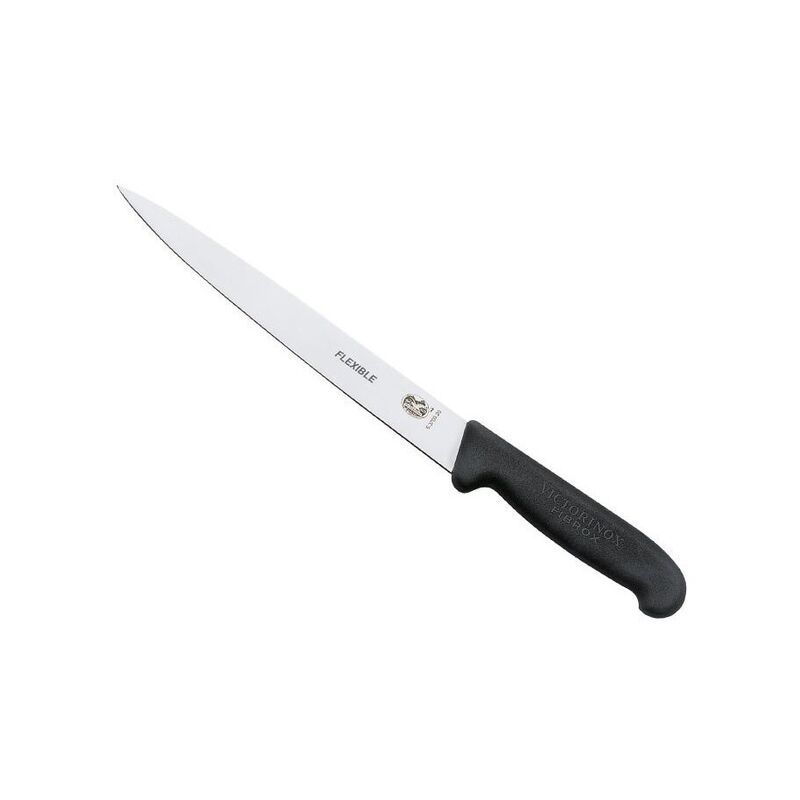 Couteau à Dénerver - Manche Plastique Noir - Lame 20 cm