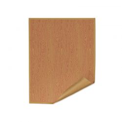 Papier alimentaire Bisix 33x50 – trame bois rouge