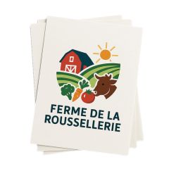 Papier alimentaire blanc Thermopro 25x35 cm - Personnalisable