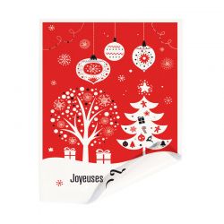 Papier fromager thermoscellable 60g - motif Fêtes"