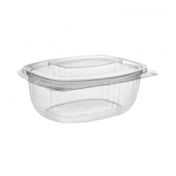 Barquette transparente BTAT avec couvercle charnière