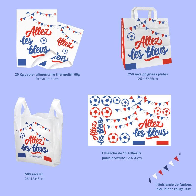 Kit coupe du monde - Feuille