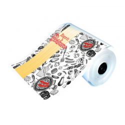 Bobine papier alimentaire thermoscellable 60g - Motif Barbecue festif