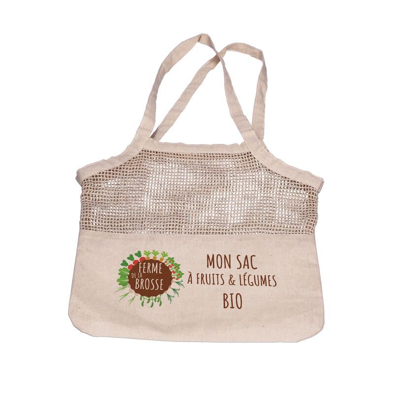 Sac coton naturel filet