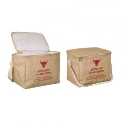 Sac isotherme jute 270g - anse longue