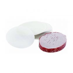 Papier à steak paraffiné - diam. 10 cm