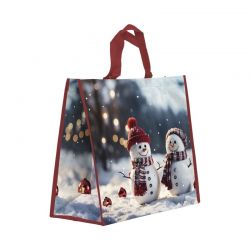 Sac cabas Noël réutilisable pour fromager