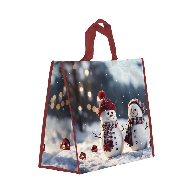 Sac cabas Noël réutilisable pour fromager