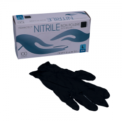 Gants latex large taille 8/9 - 0201015