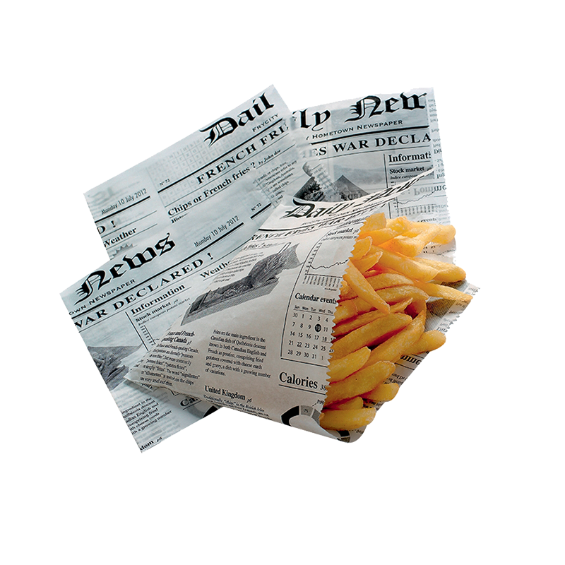 Cornet ingraissable french fries journal 130x130 Cornet ingraissable french fries journal 130x130