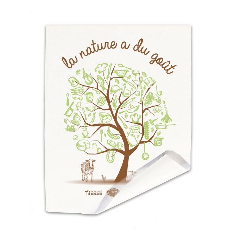 Papier alimentaire thermolim - La nature a du goût Papier alimentaire thermolim - La nature a du goût