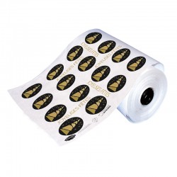 Bobine papier alimentaire joyeuses fêtes