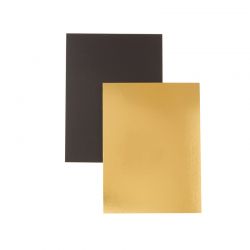 Plaque carton or/noir 400x600(x25) - plqcartor
