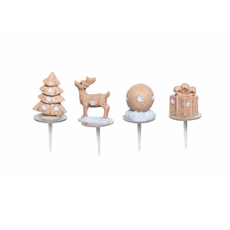 Décors fêtes imitation bois