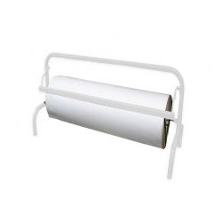 Dérouleur de papier alimentaire comptoir- Laqué blanc - 35 cm