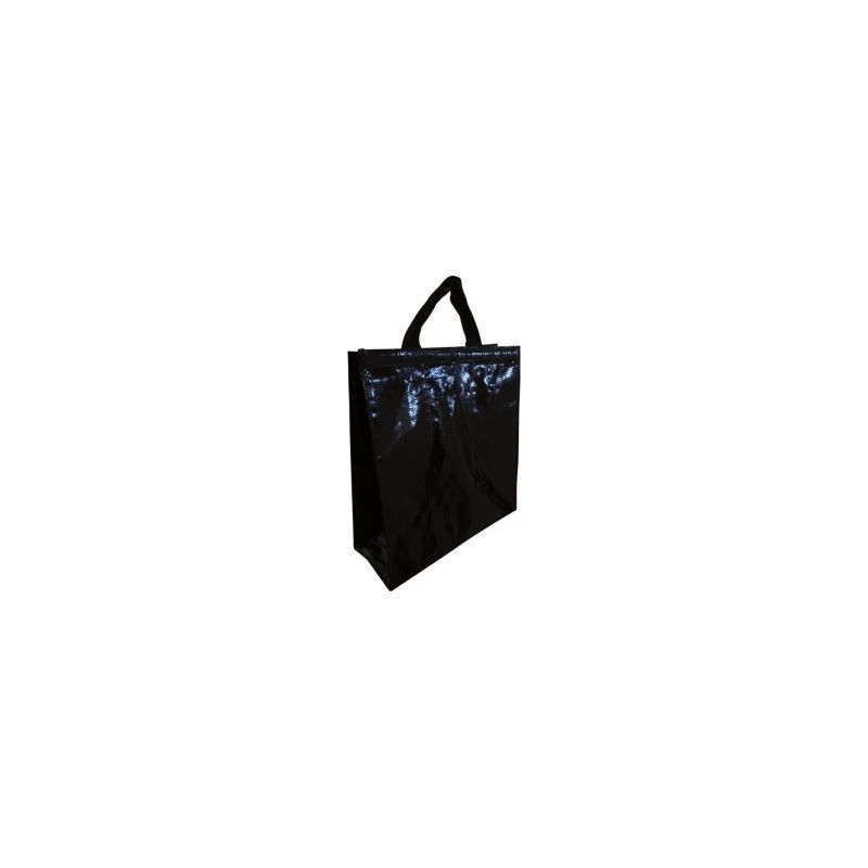 Sac isotherme professionnel noir brillant - 36x15x38 cm