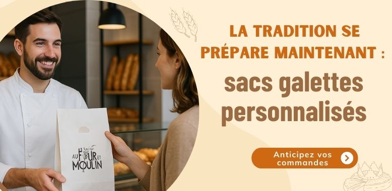 Sac galette personnalisé
