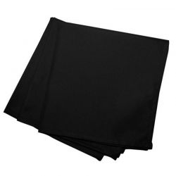 Serviette Dunisoft® en papier noire | Proébo