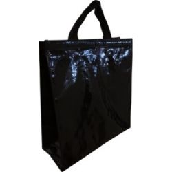 Sac isotherme professionnel noir brillant - 36x15x38 cm