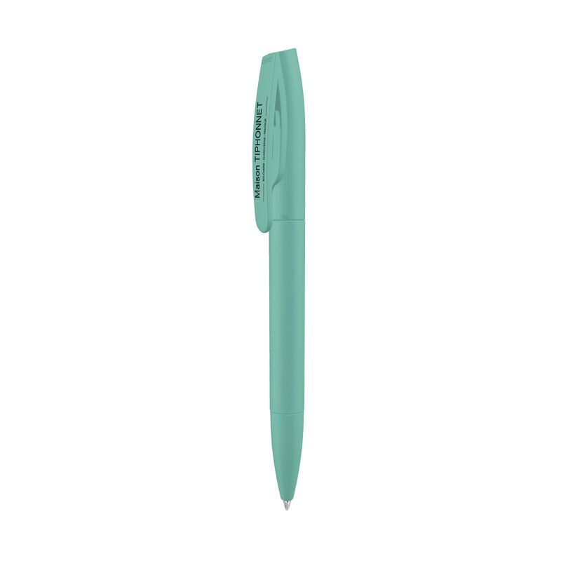 stylo personnalisable turquoise boulangerie patisserie | Proébo