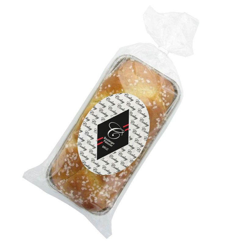 Sac ou sachet brioche transparent, personnalisable avec logo - Proébo Sac ou sachet brioche transparent, personnalisable avec logo - Proébo
