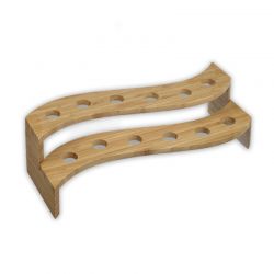 Présentoir cônes en bois 12 emplacements