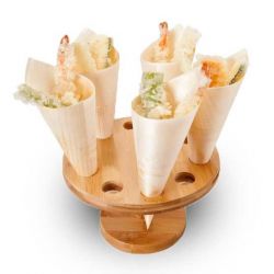Présentoir pour cônes bambou 10 emplacements