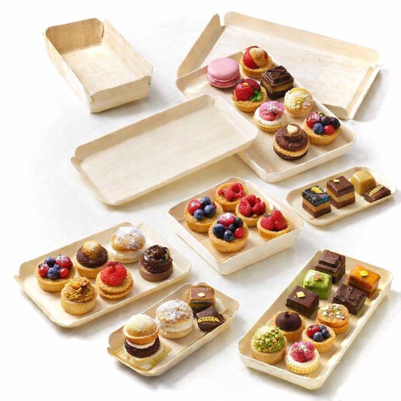 Barquette bois snacking