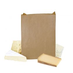 Sachet papier kraft brun pour fromager - Neutre