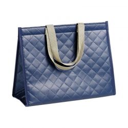 Sac isotherme bleu fermeture scratch