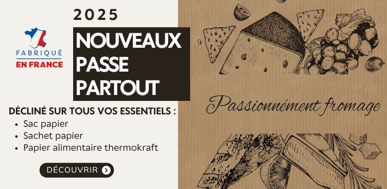 Papier alimentaire fromagerie