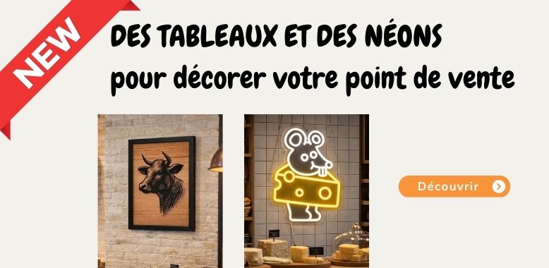 D&eacute;coration boutique fromager