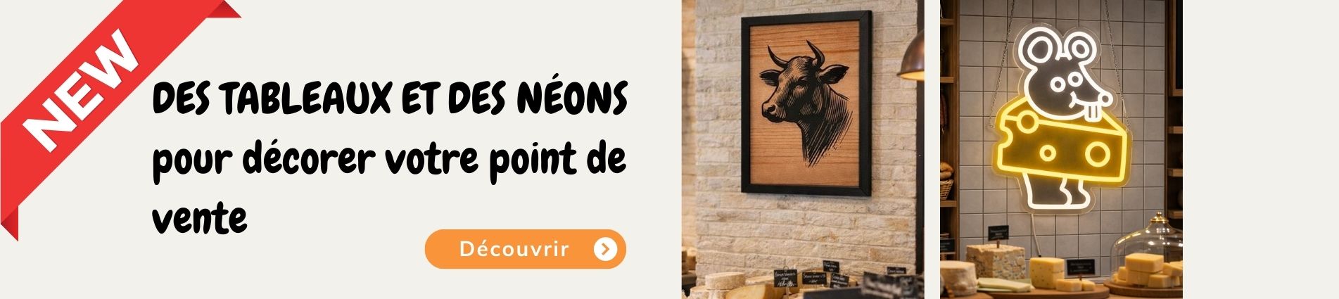 D&eacute;coration boutique fromager