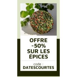 Offre 10 % sur les épices