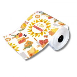 Bobine papier alimentaire thermoscellable 60g - Motif été 2025