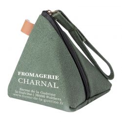 PORTE MONNAIE PYRAMIDE VERT PERSONNALISABLE | Proébo