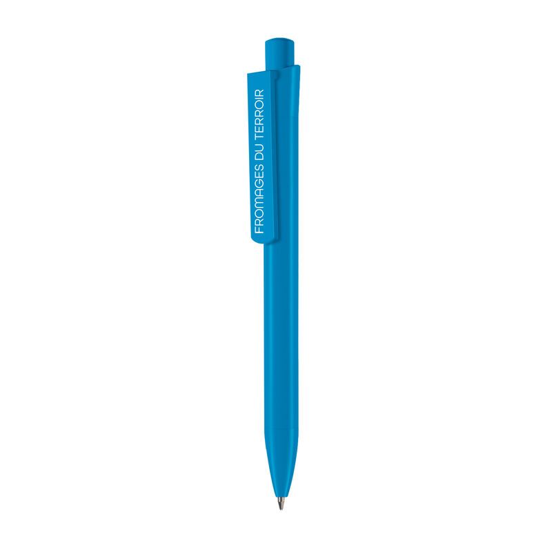 STYLO PERSONNALISABLE EN PAPIER RECYCLE BLEU | Proébo STYLO PERSONNALISABLE EN PAPIER RECYCLE BLEU | Proébo
