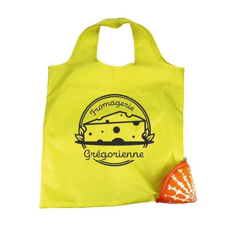SAC POLYESTER PLIABLE COQUILLAGE PERSONNALISABLE | Proébo