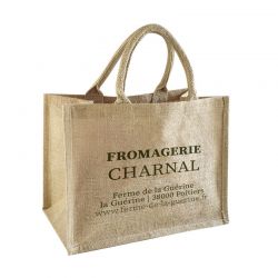 SAC JUTE NEUTRE PERSONNALISABLE | Proébo