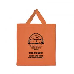 SAC COTON BASIC PERSONNALISABLE ORANGE | Proébo