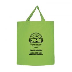 SAC COTON BASIC PERSONNALISABLE VERT | Proébo